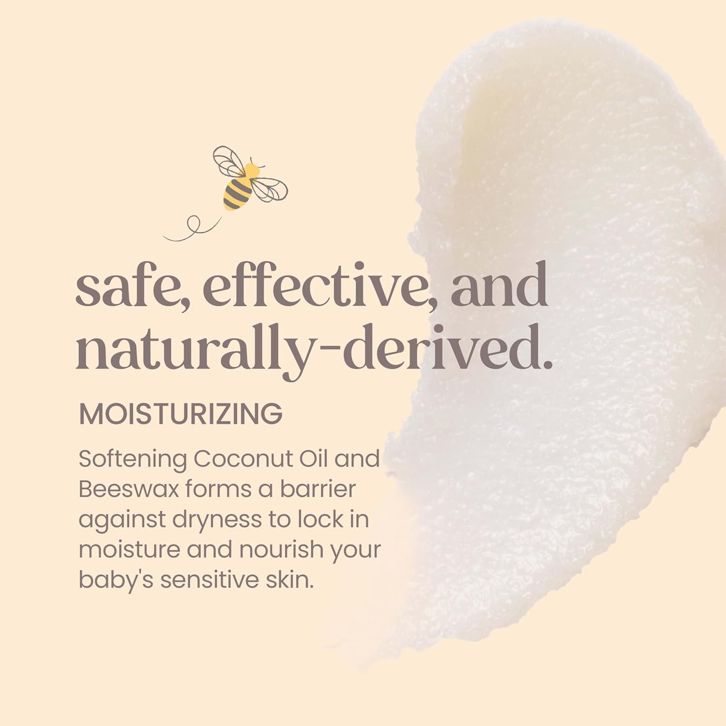 Baby 100% Natural Origin Multipurpose Healing Ointment, Face & Body Baby Ointment – 7.5 Ounce Tub