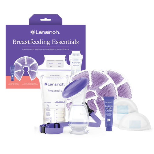 Breastfeeding Essentials Kit for Nursing Moms, Disposable, 5 Pieces