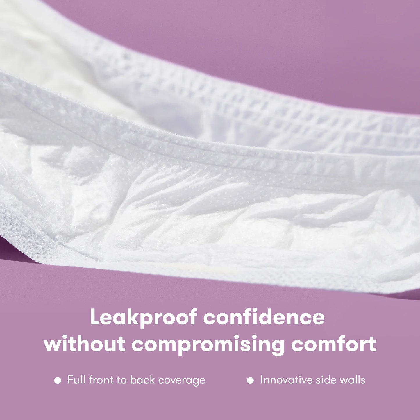 Postpartum Catch-All Feminine Pads for Maximum Absorbancy, Disposable Postpartum Underwear Alternative for Women, 18 Count