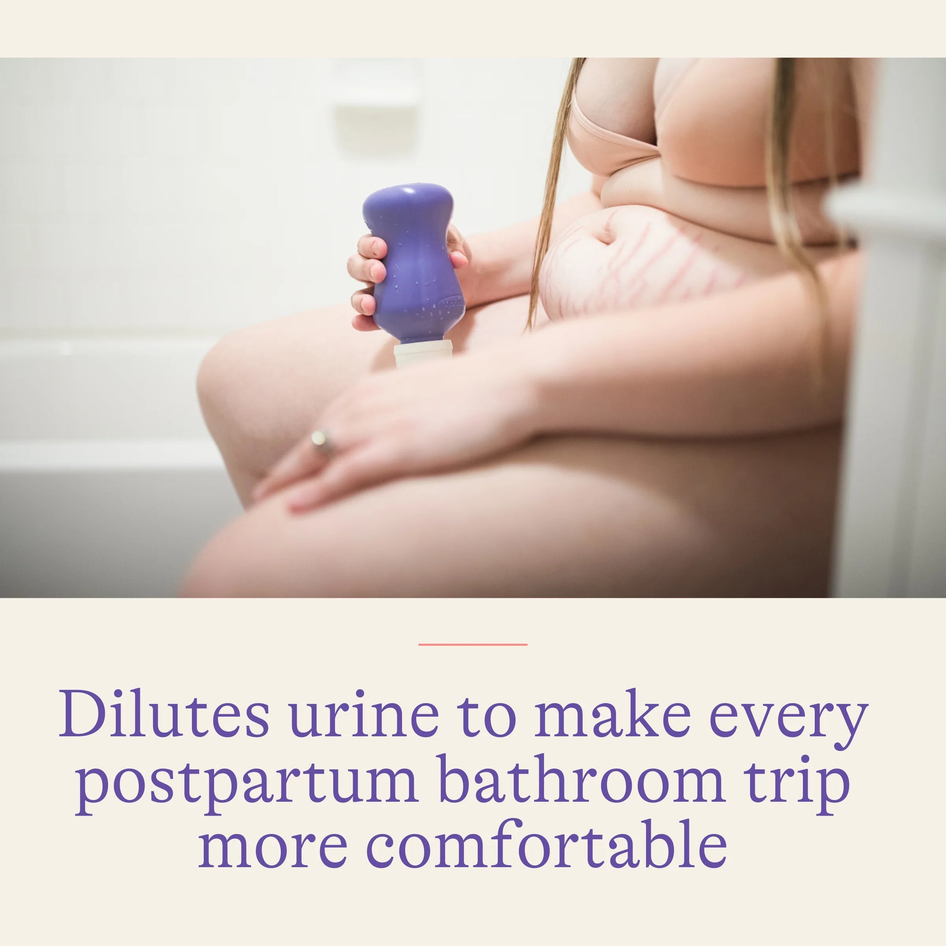 Peri Bottle for Postpartum Care and Gentle Cleansing, 12.2 Oz Bottle