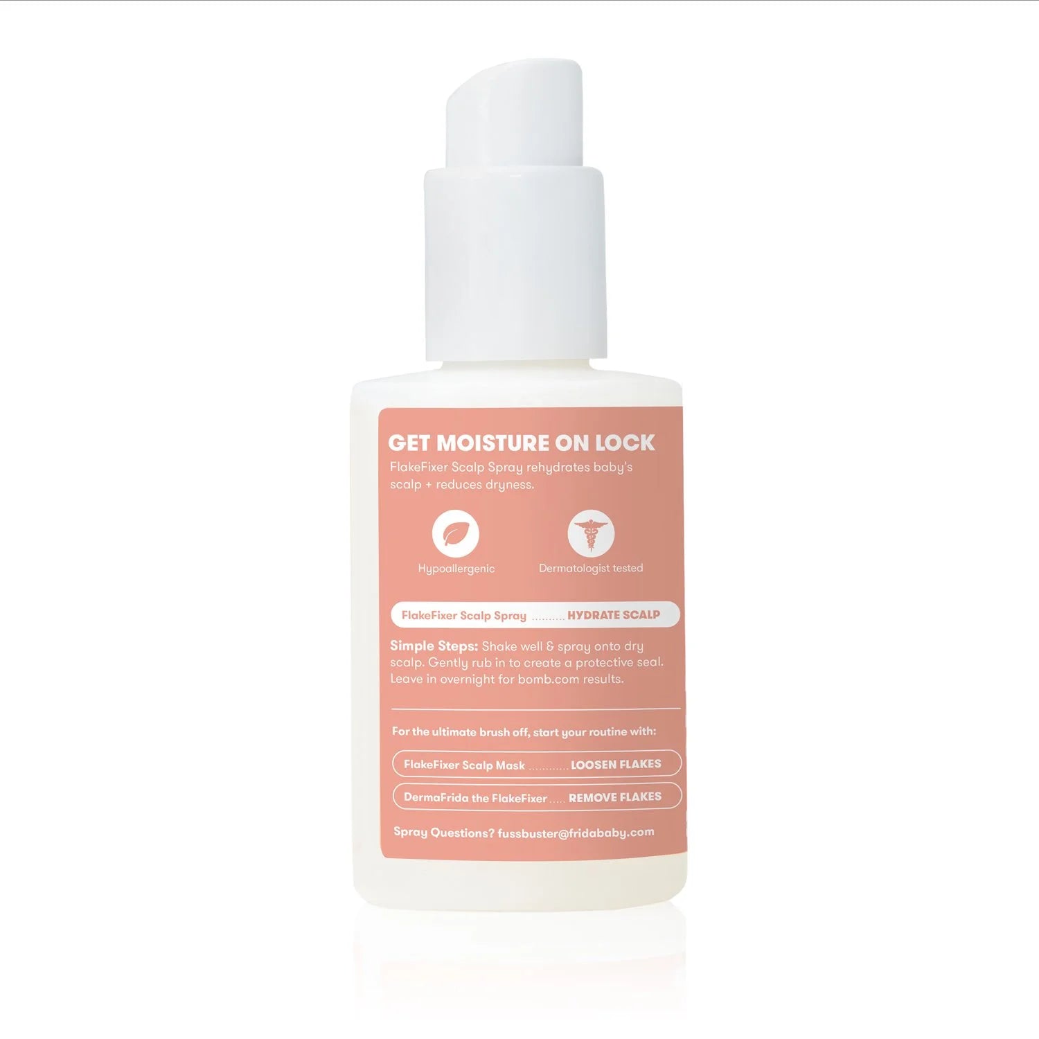 Flakefixer Cradle Cap Treatment for Infant, Hydrating Baby Shampoo Scalp Spray, 5 Fl Oz