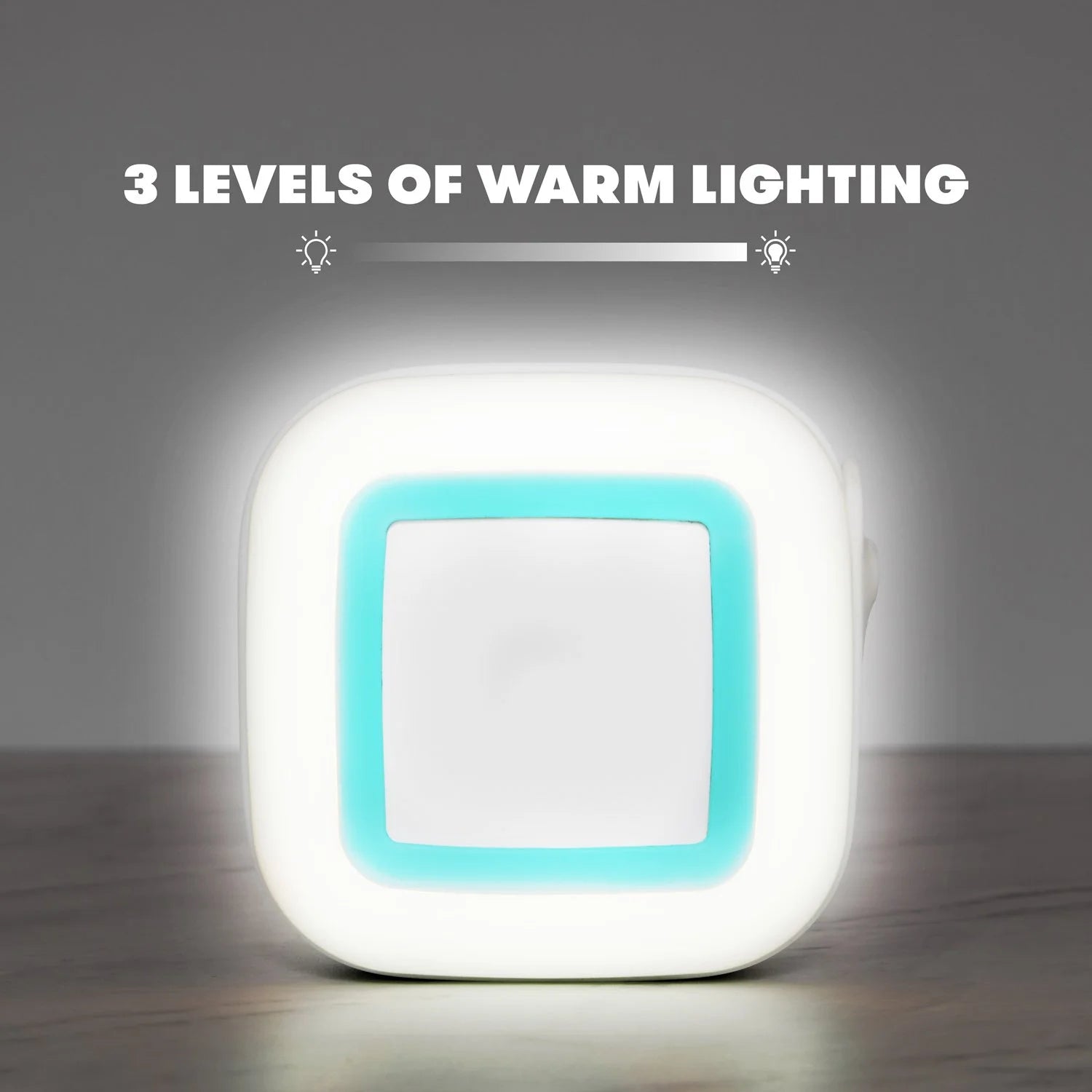2-In-1 Portable Sound Machine and Night Light with Strap for Infant, White Noise Machine with Soothing Sounds for Stroller or Car Seat with Volume Control