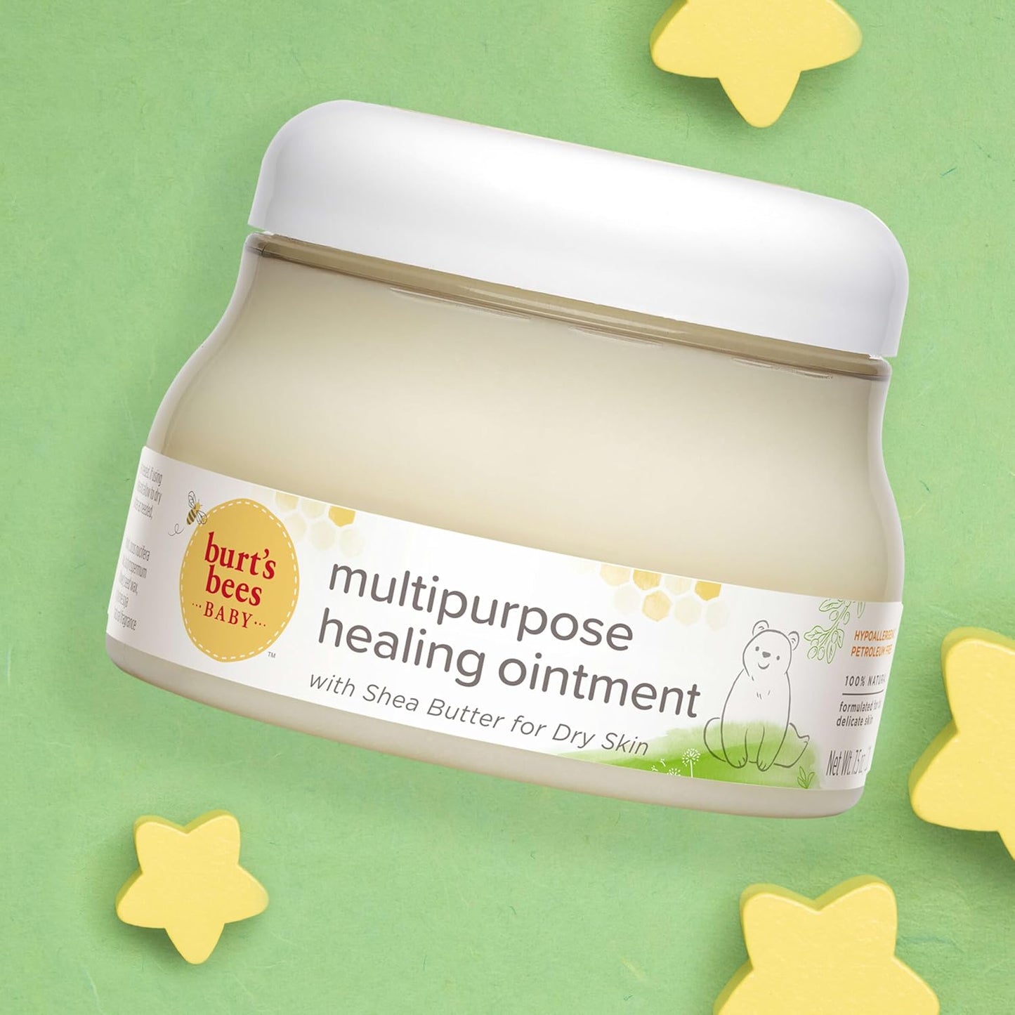 Baby 100% Natural Origin Multipurpose Healing Ointment, Face & Body Baby Ointment – 7.5 Ounce Tub