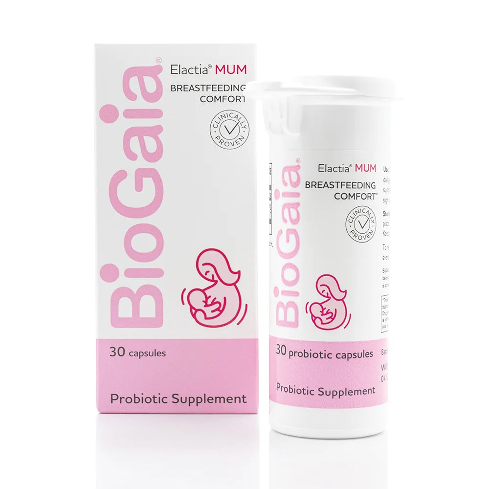 Breastfeeding Probiotic | Probiotic for Breastfeeding Moms | Ease Lactational Breast Pain | Promote Healthy Lactation | Newborn Essentials for Mom & Baby | Daily Breastfeeding Supplement