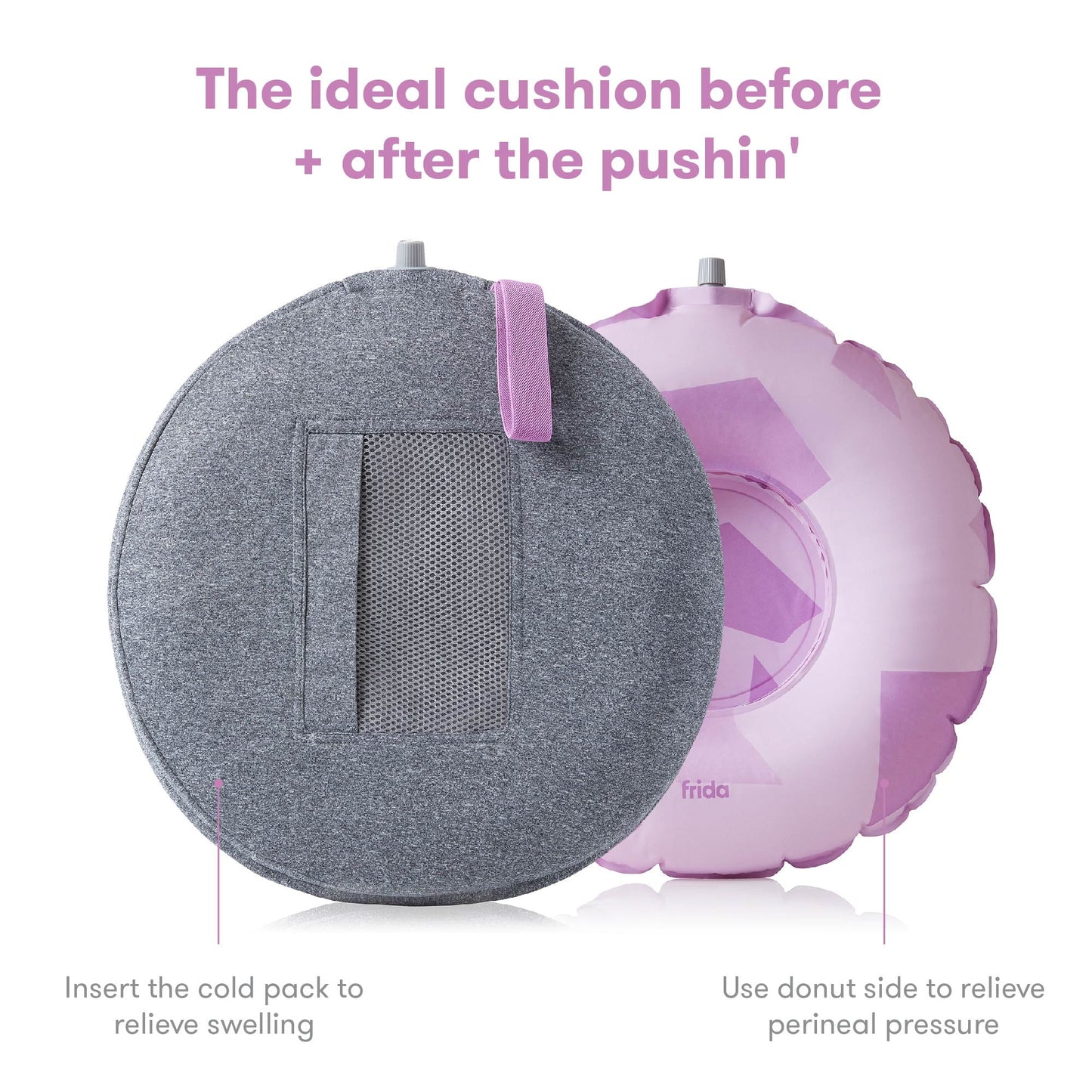 Portable Perineal Comfort Cushion, Cooling Gel Pack for Pregnancy and Postpartum, One Size