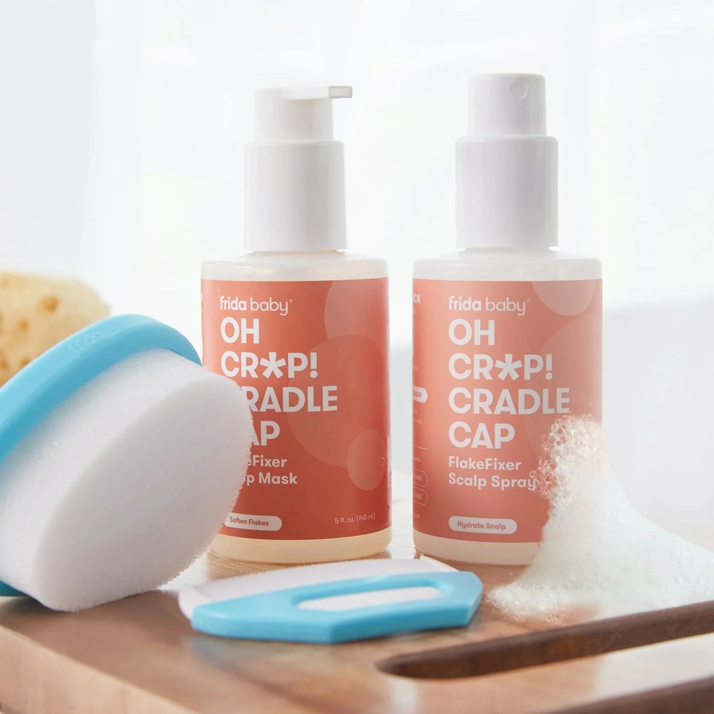 Flakefixer Cradle Cap Treatment for Infant, Hydrating Baby Shampoo Scalp Spray, 5 Fl Oz