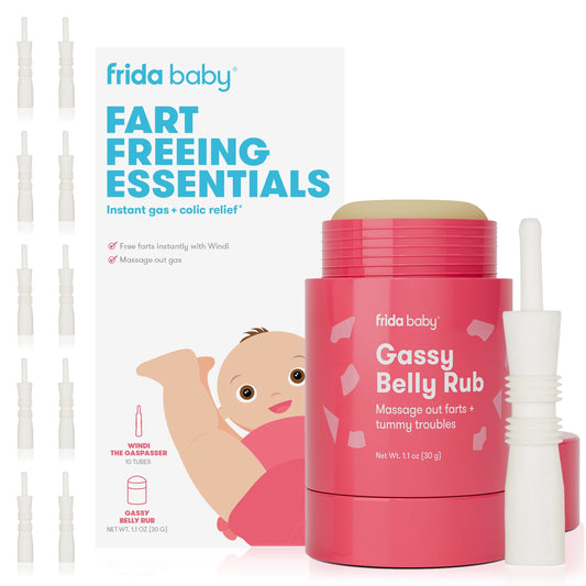 Fart Freeing Essentials, Windi the Gaspasser and Gassy Belly Rub