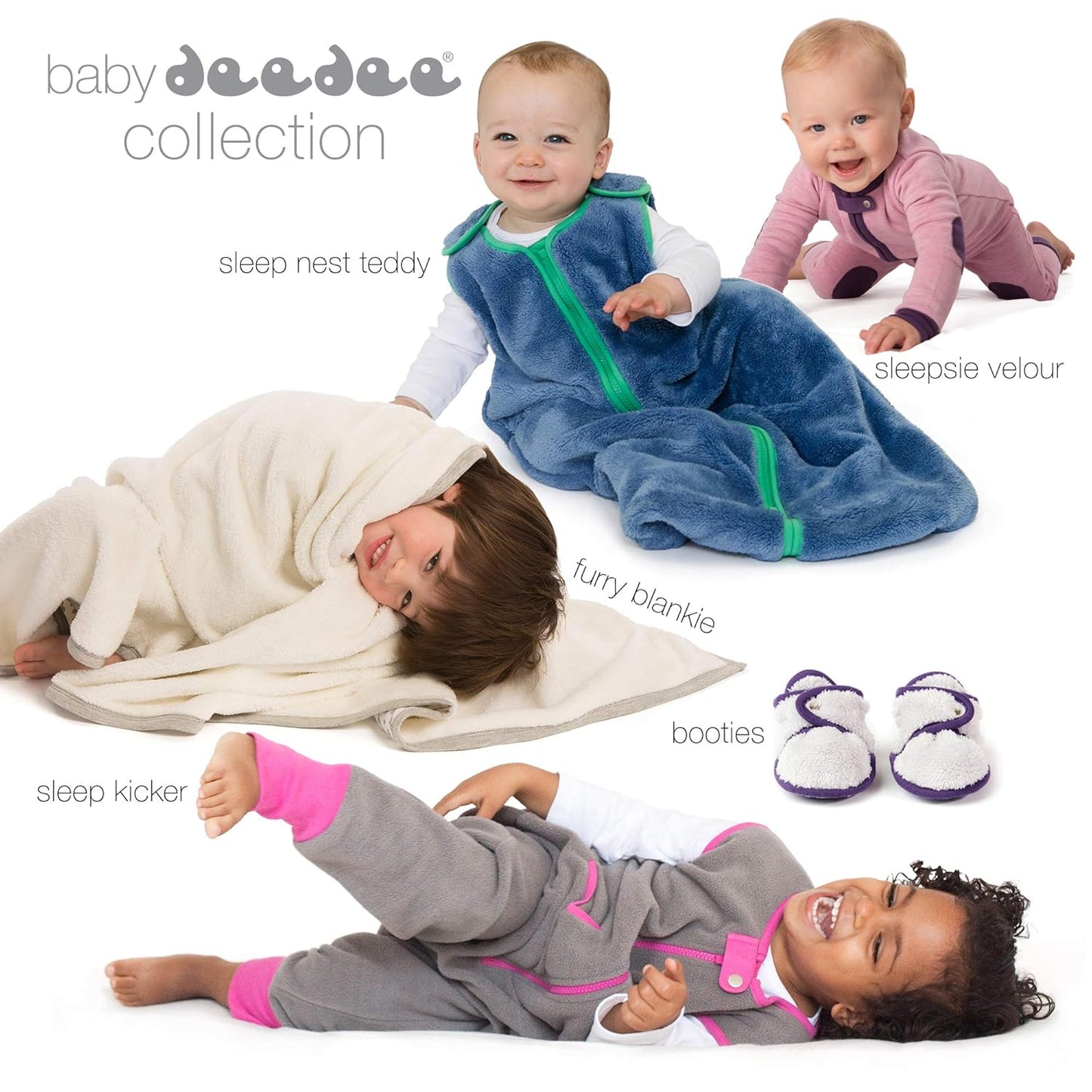 Sleep Nest Tee Baby Sleeping Bag, Lucky Trunks, Small (0-6 Months)