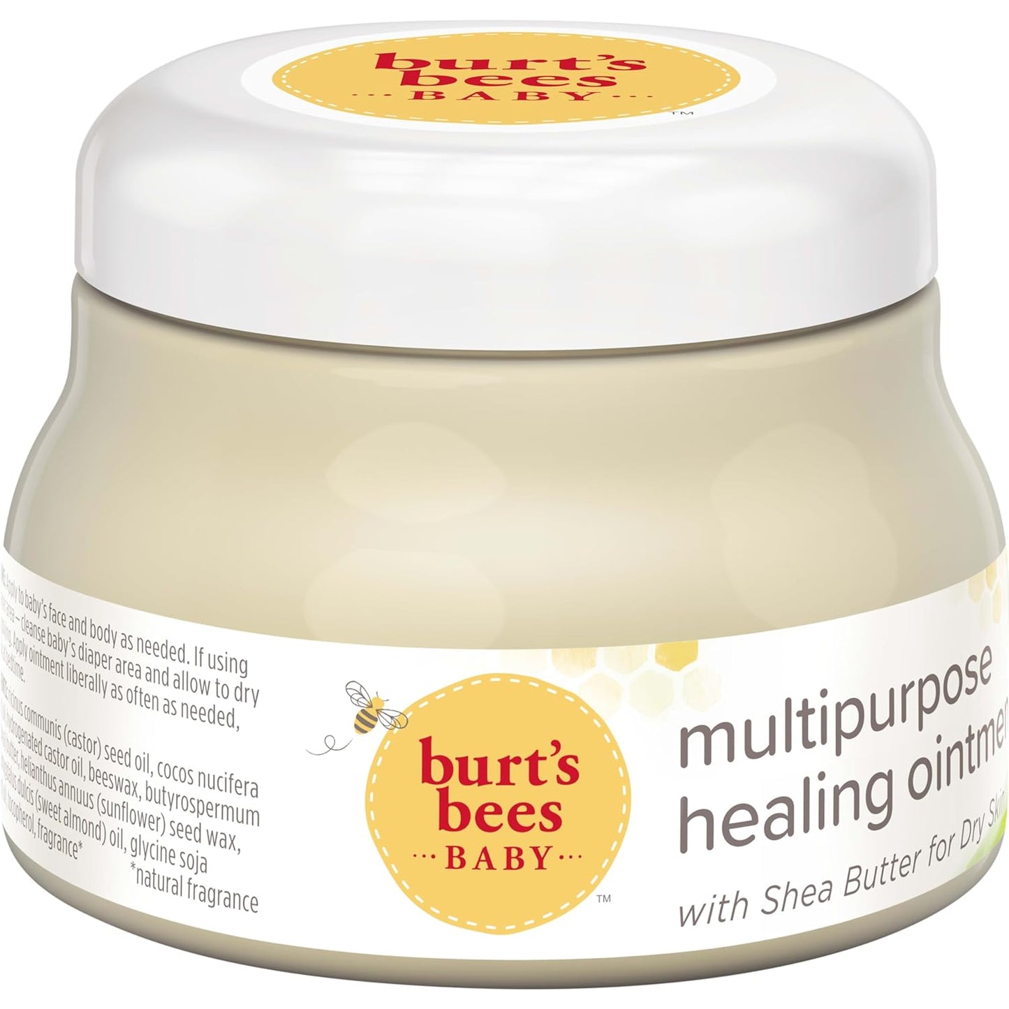 Baby 100% Natural Origin Multipurpose Healing Ointment, Face & Body Baby Ointment – 7.5 Ounce Tub