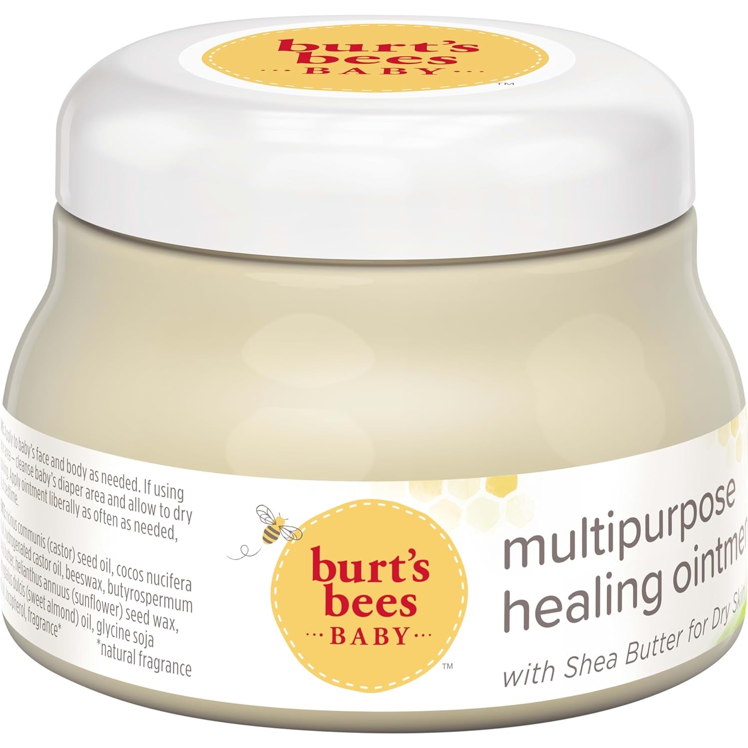 Baby 100% Natural Origin Multipurpose Healing Ointment, Face & Body Baby Ointment – 7.5 Ounce Tub
