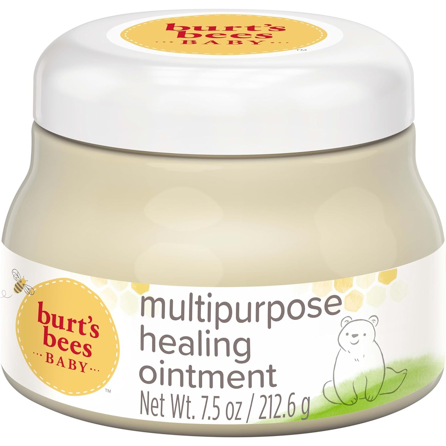 Baby 100% Natural Origin Multipurpose Healing Ointment, Face & Body Baby Ointment – 7.5 Ounce Tub