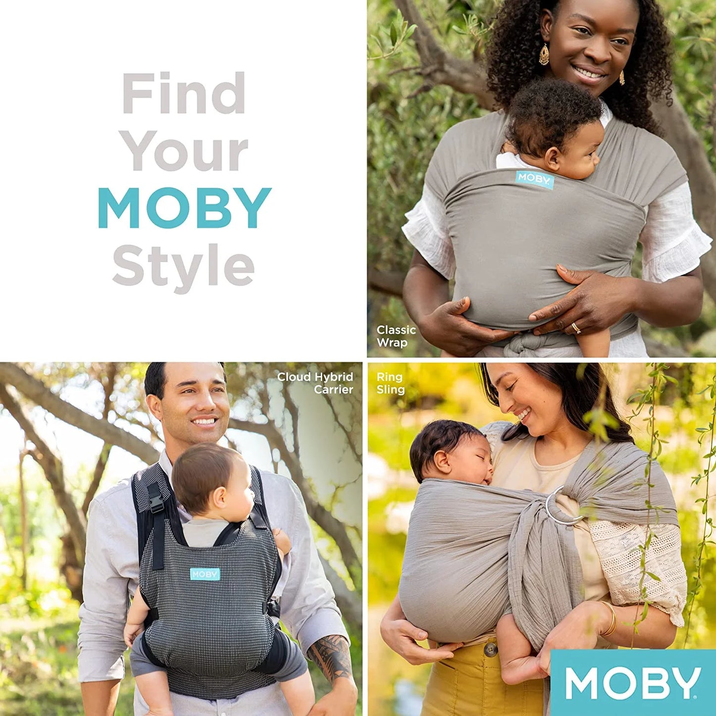 Baby Carrier , Element , Baby Wrap Carrier for Newborns & Infants