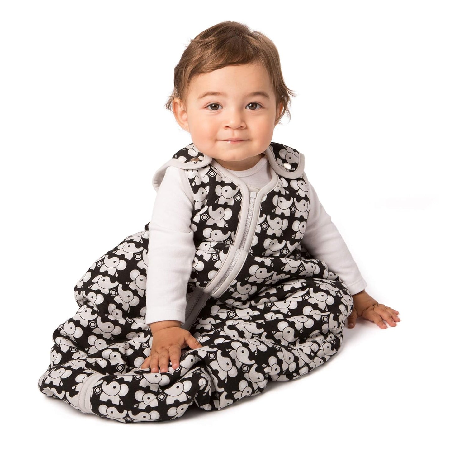 Sleep Nest Tee Baby Sleeping Bag, Lucky Trunks, Small (0-6 Months)