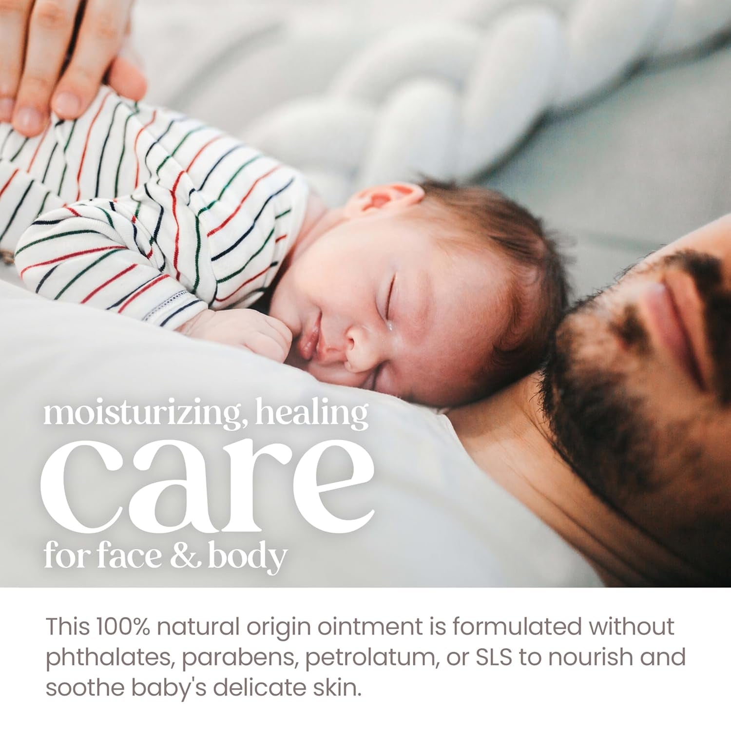 Baby 100% Natural Origin Multipurpose Healing Ointment, Face & Body Baby Ointment – 7.5 Ounce Tub